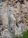 Climber on Rickles