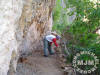 Working on the trail