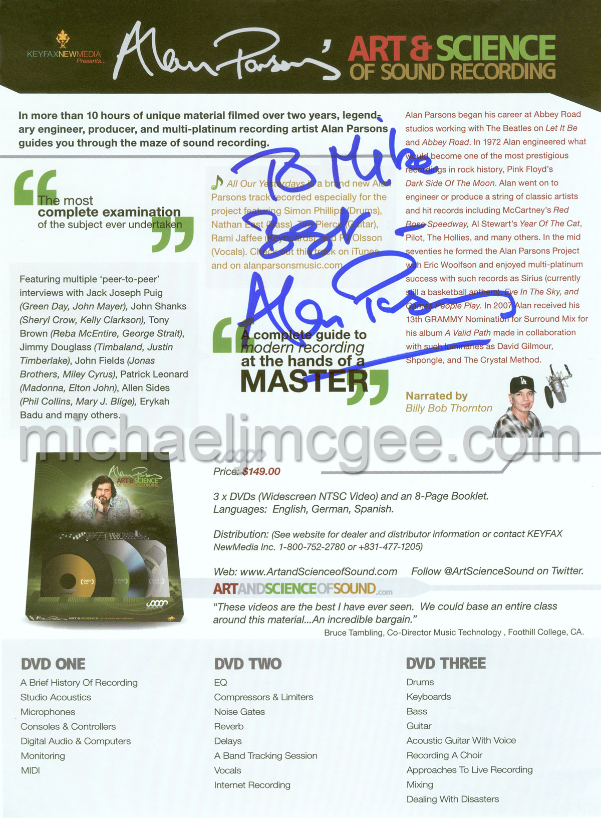 Alan Parsons / michaeljmcgee.com