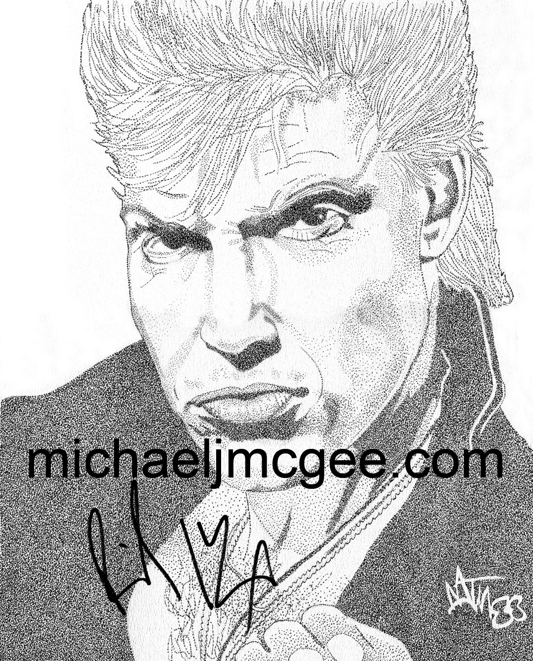 Billy Idol / michaeljmcgee.com