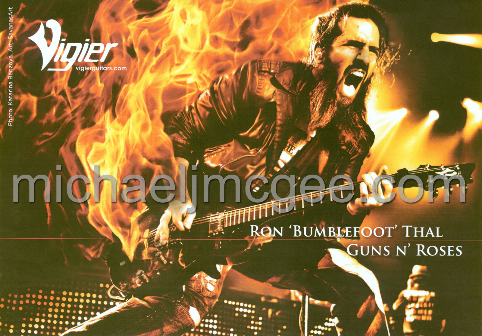 Ron " Bumblefoot" Thal / michaeljmcgee.com
