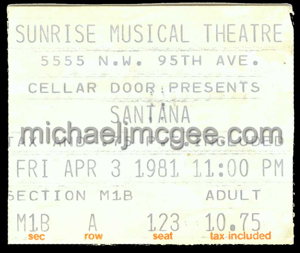 Carlos Santana / michaeljmcgee.com