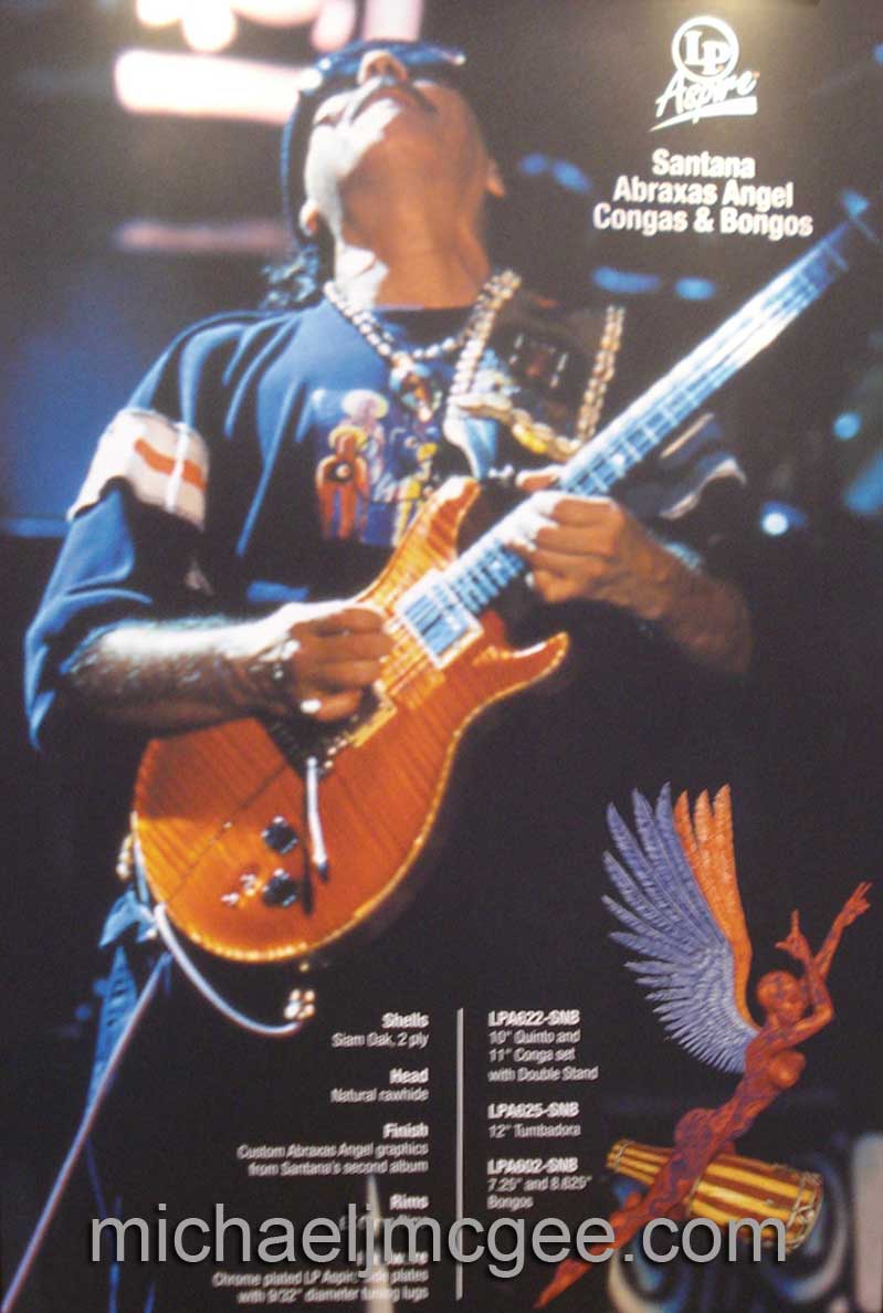 Carlos Santana / michaeljmcgee.com