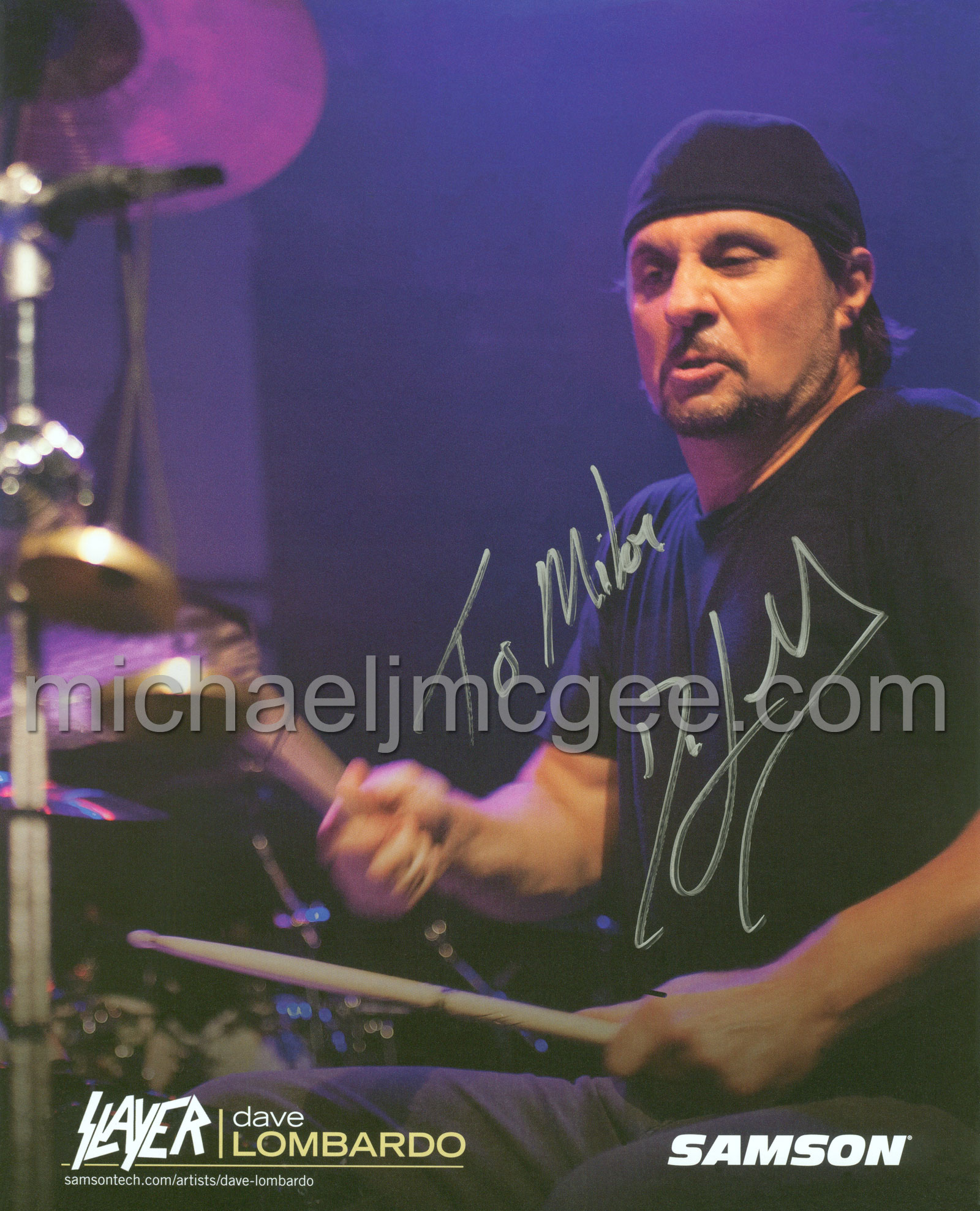 Dave Lombardo / michaeljmcgee.com