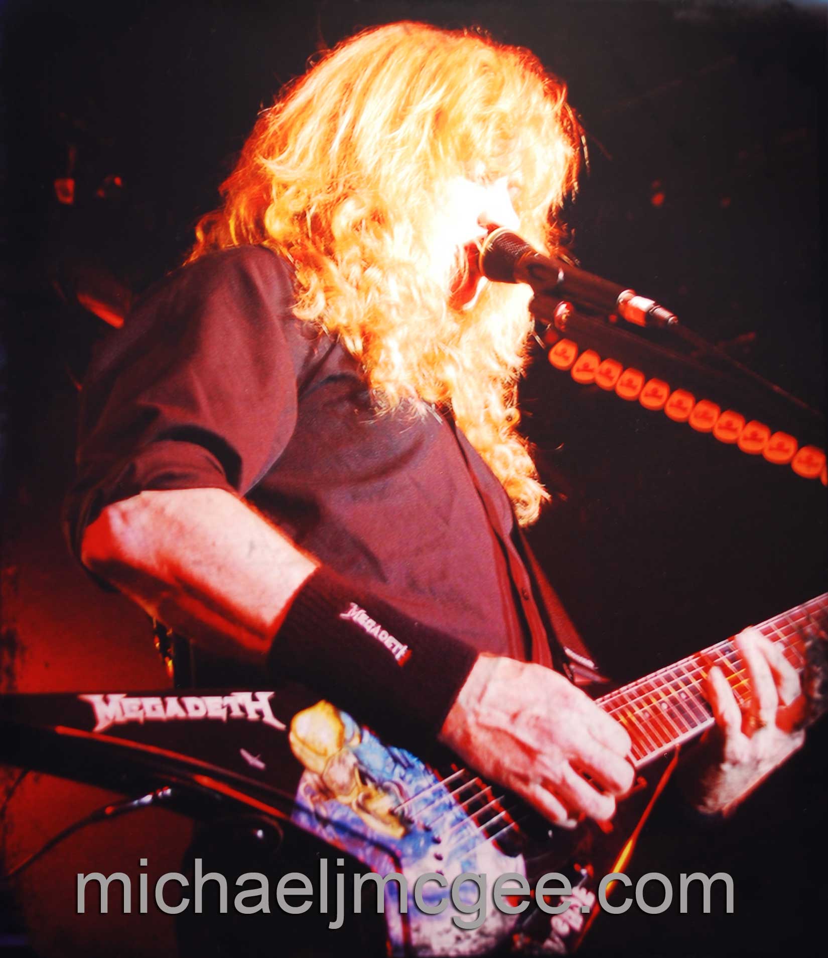 Dave Mustaine / michaeljmcgee.com