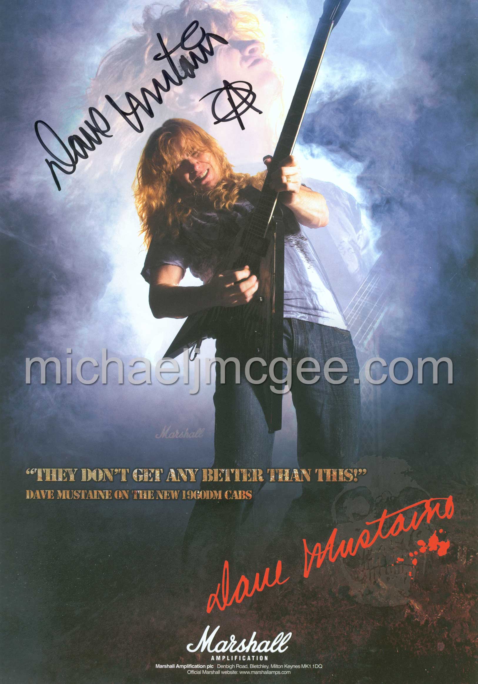 Dave Mustaine / michaeljmcgee.com