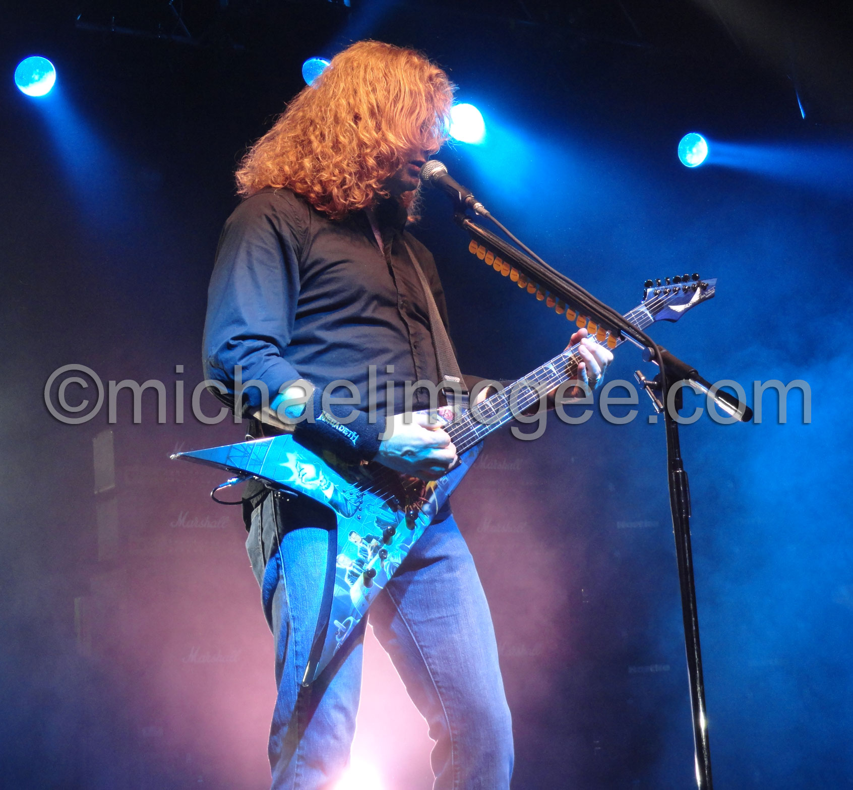 Dave Mustaine / michaeljmcgee.com