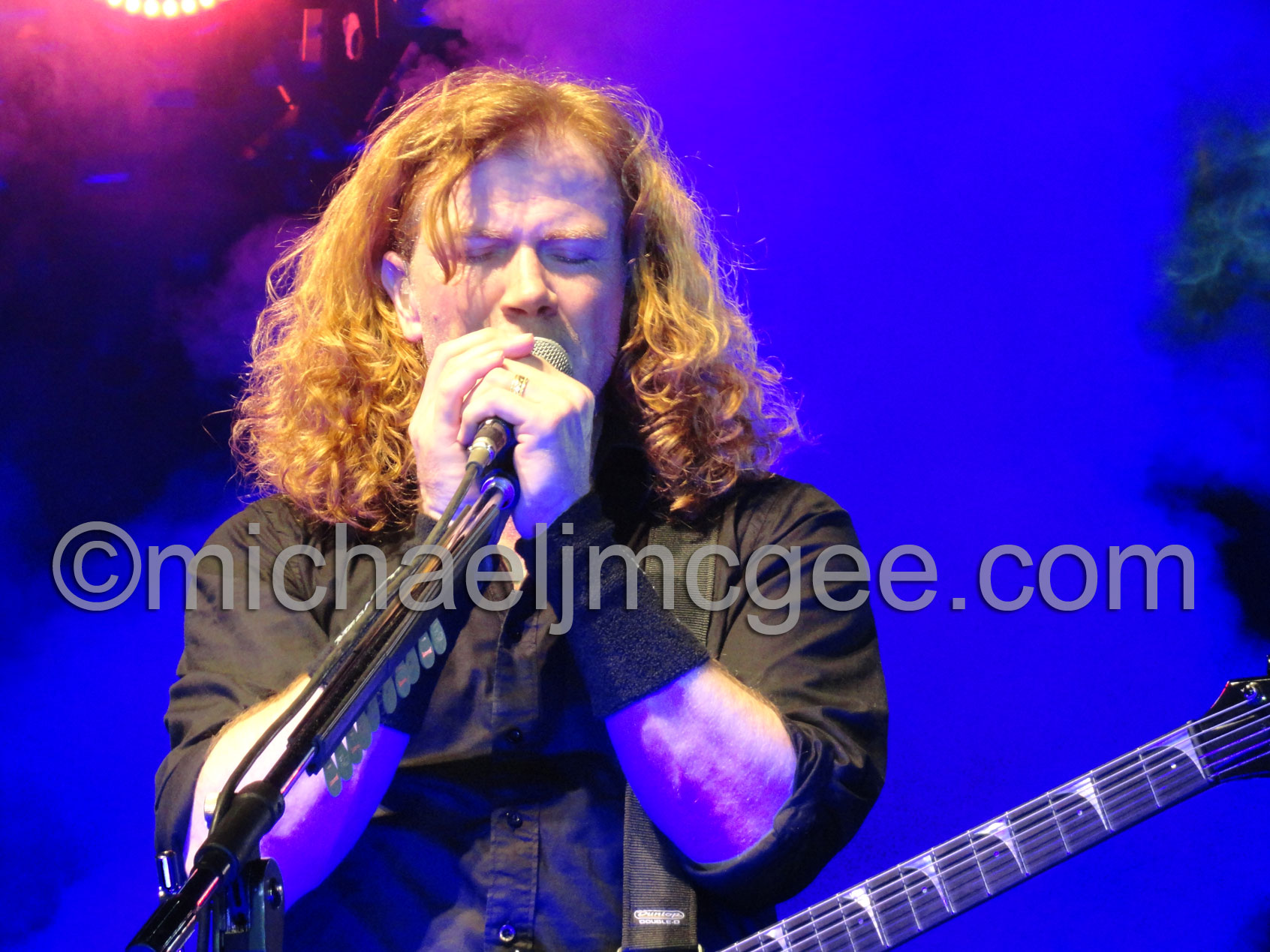 Dave Mustaine / michaeljmcgee.com