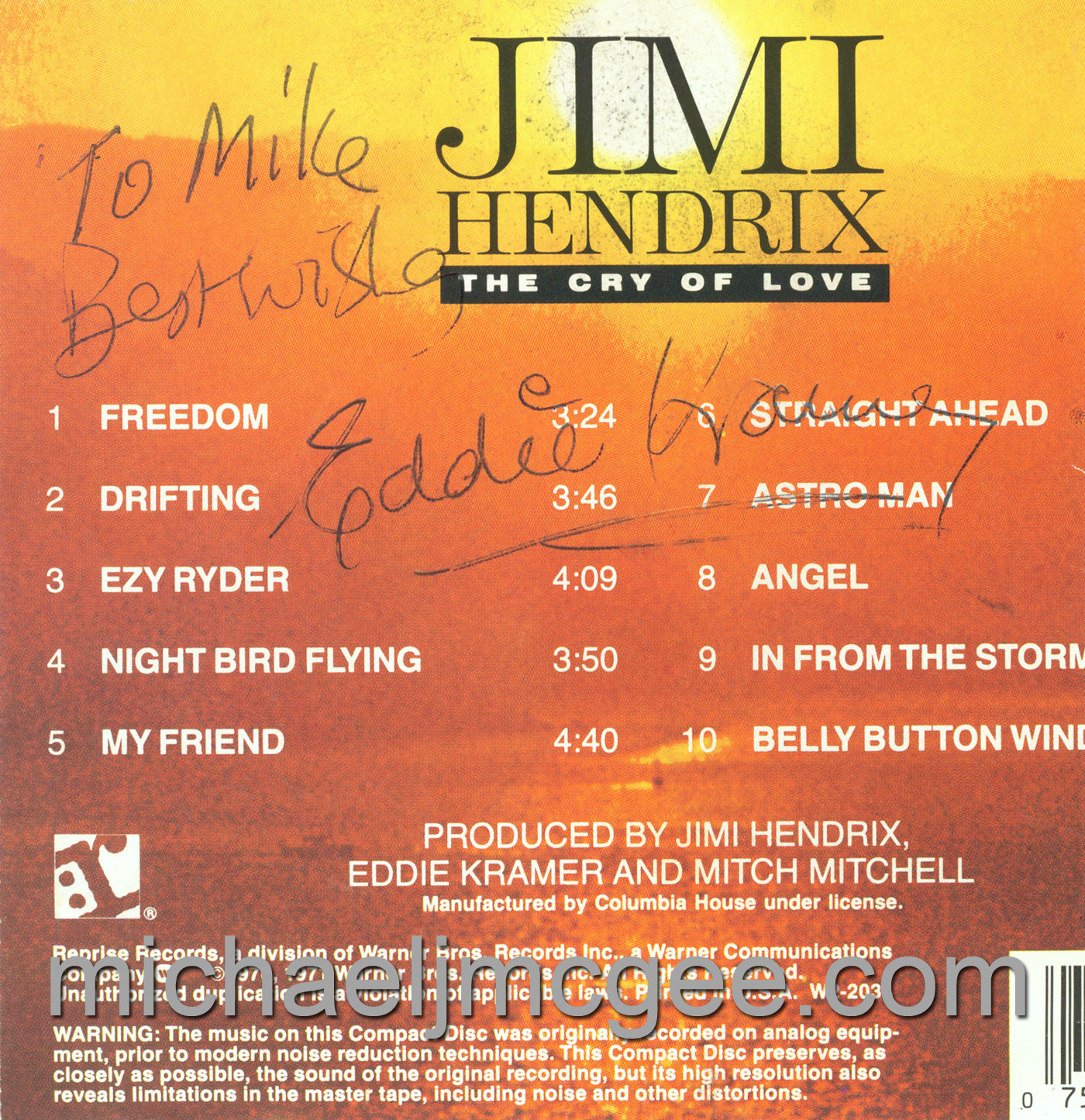 Eddie Kramer / michaeljmcgee.com
