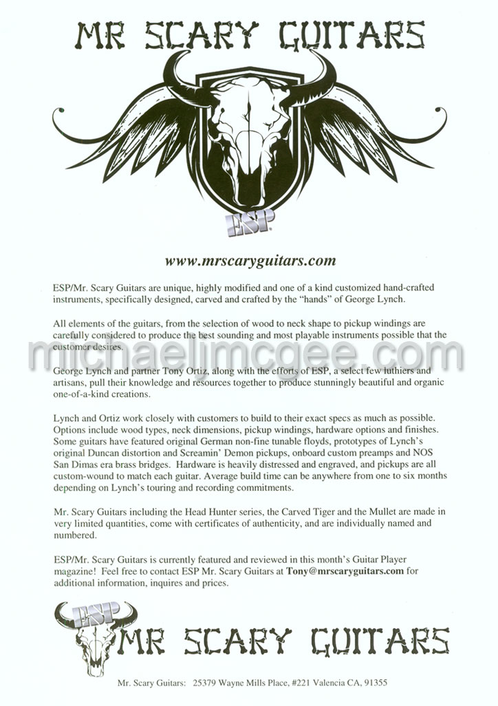 George Lynch / michaeljmcgee.com