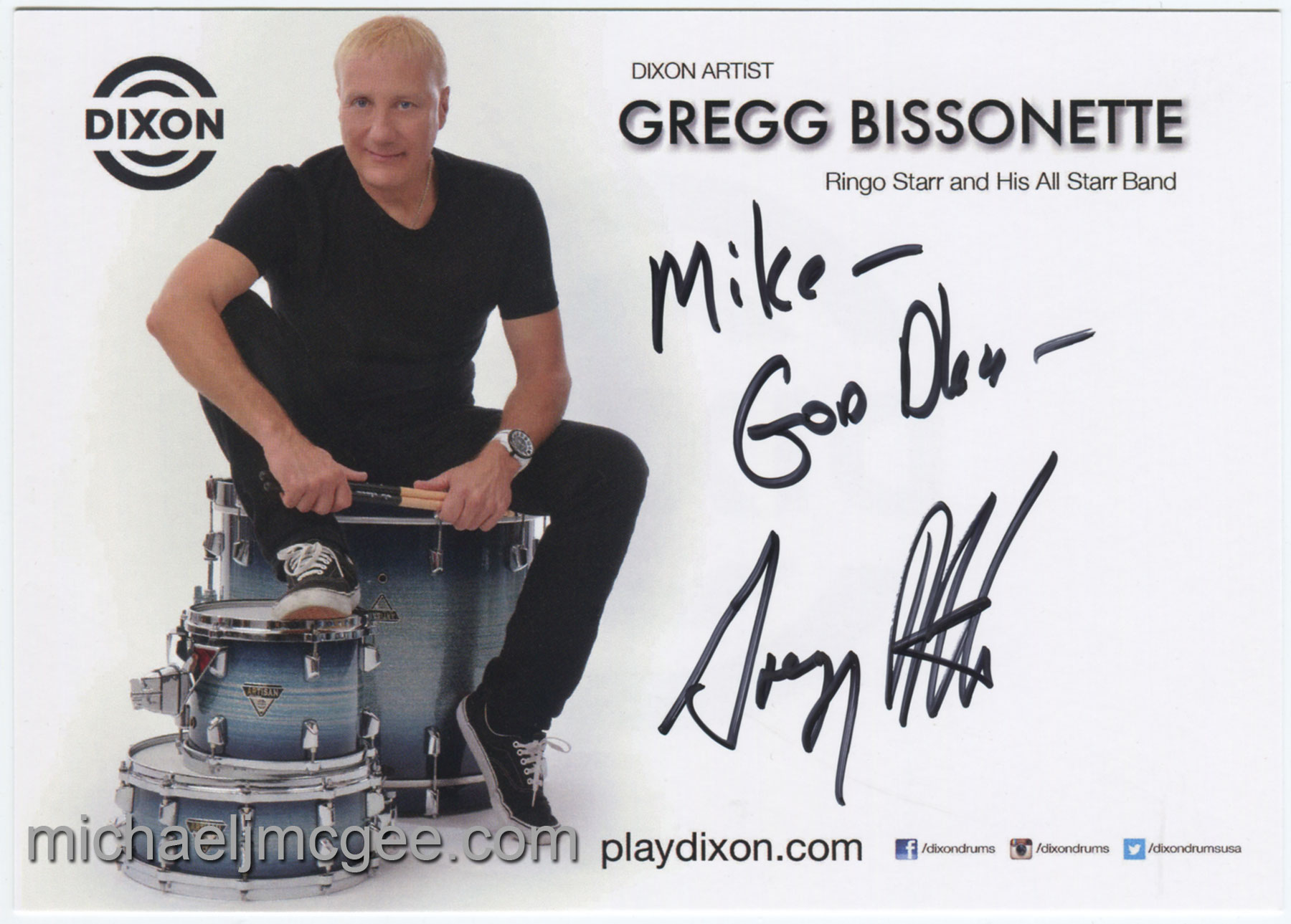 Gregg Bissonette / michaeljmcgee.com