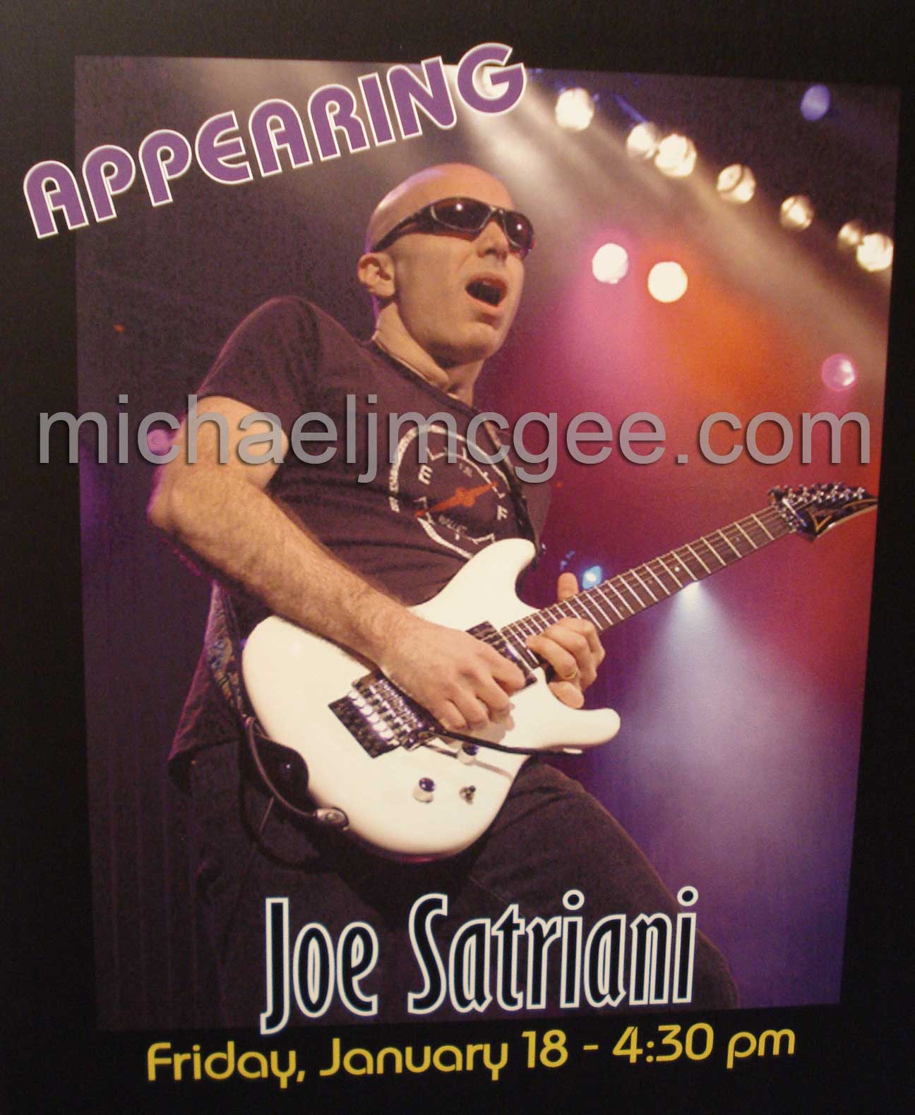 Joe Satriani / michaeljmcgee.com