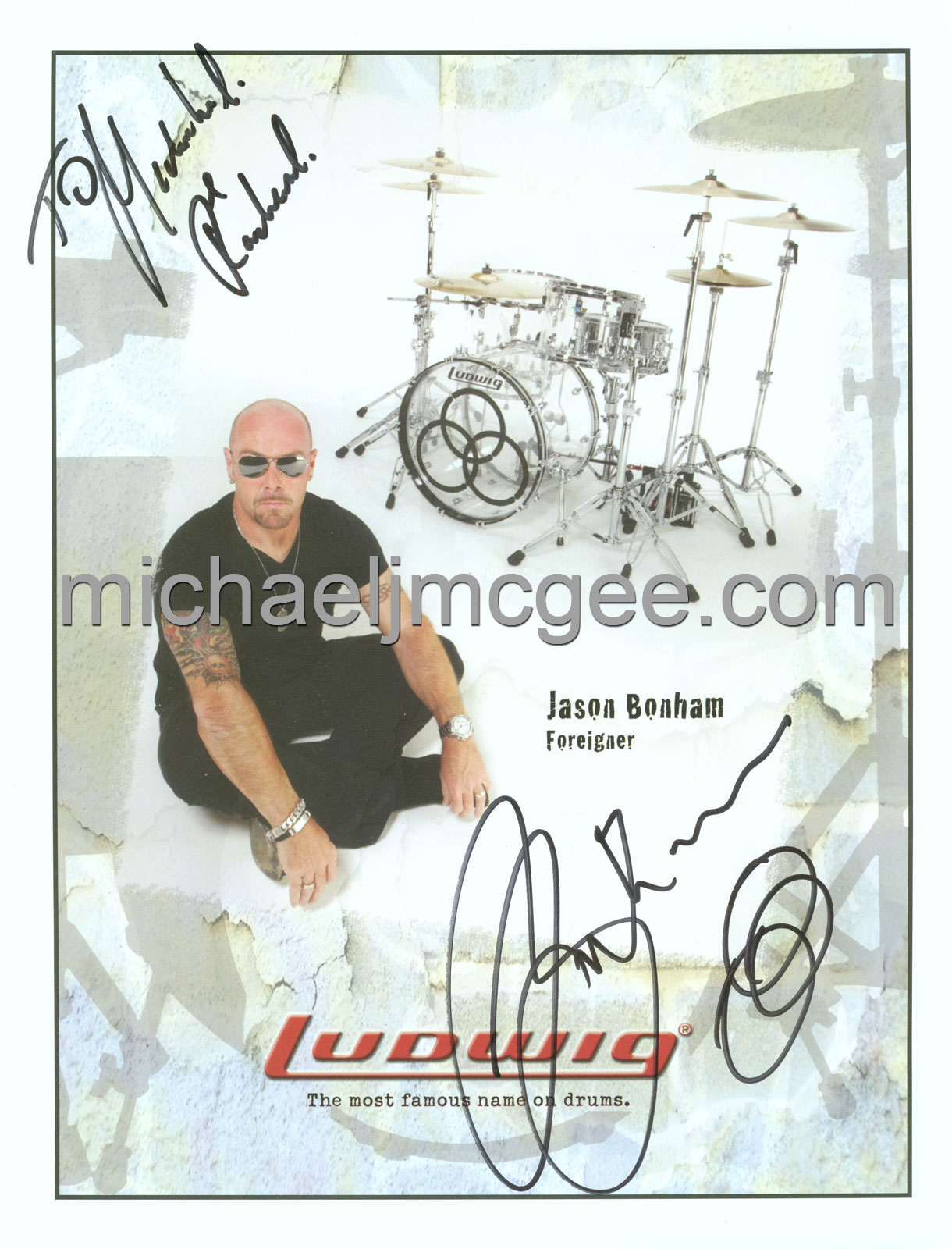 John Bonham & Jason Bonham / michaeljmcgee.com 