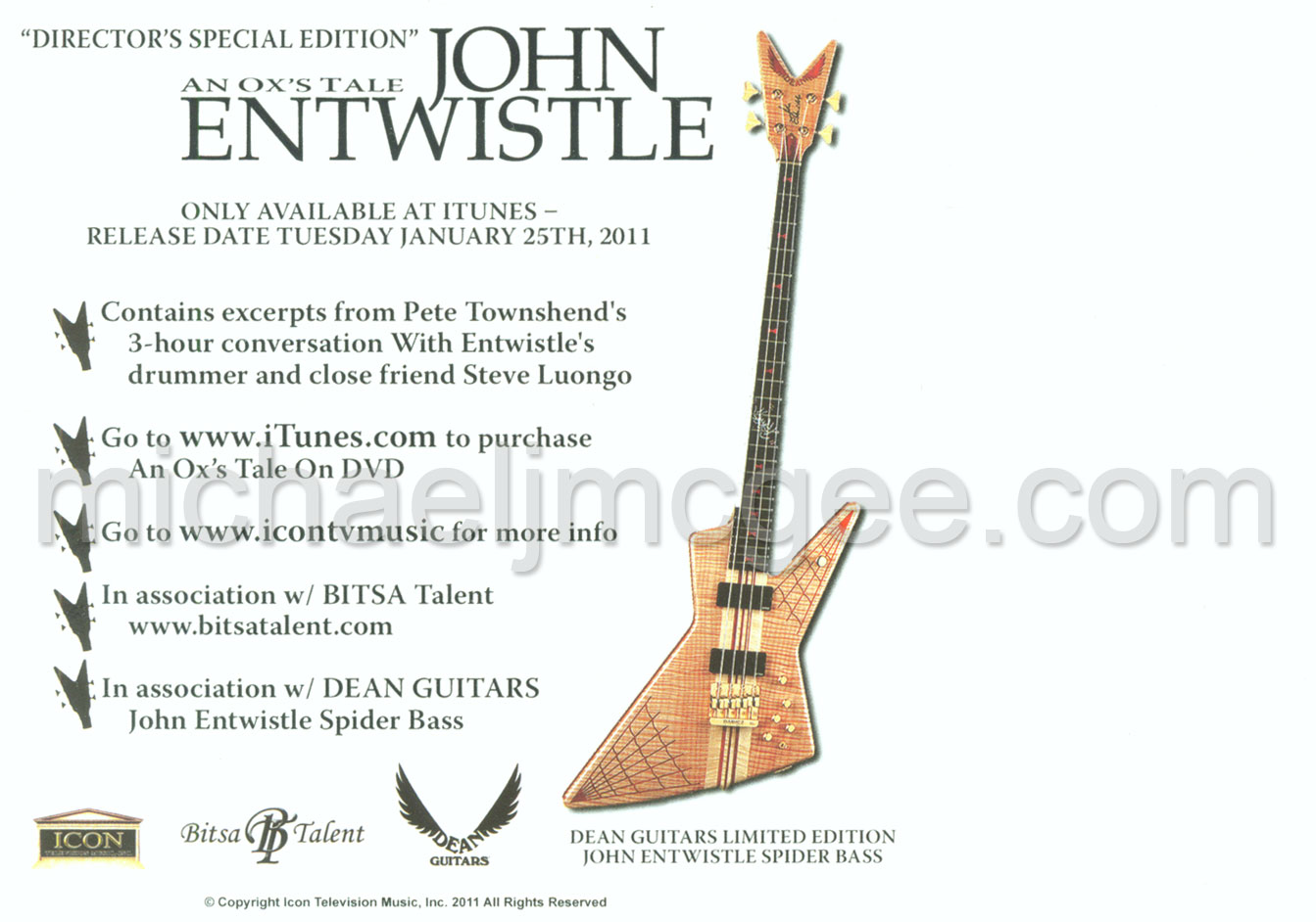 John Entwistle / michaeljmcgee.com