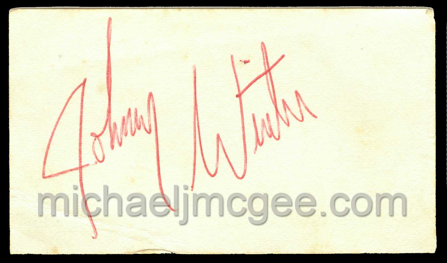 Johnny Winter / michaeljmcgee.com