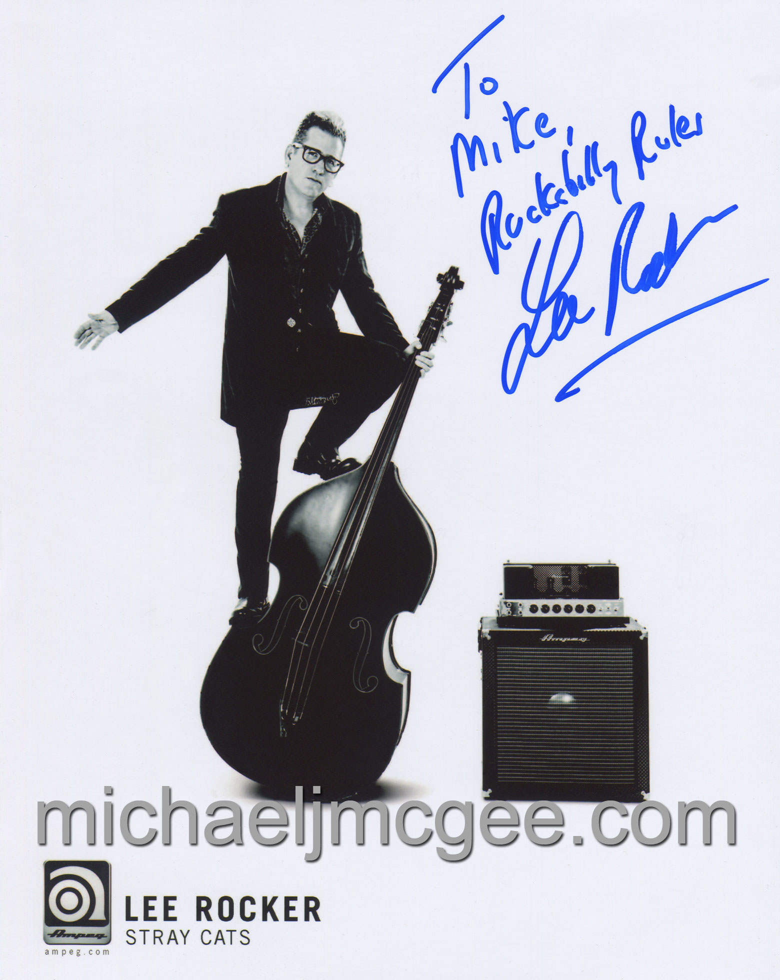 Lee Rocker / michaeljmcgee.com
