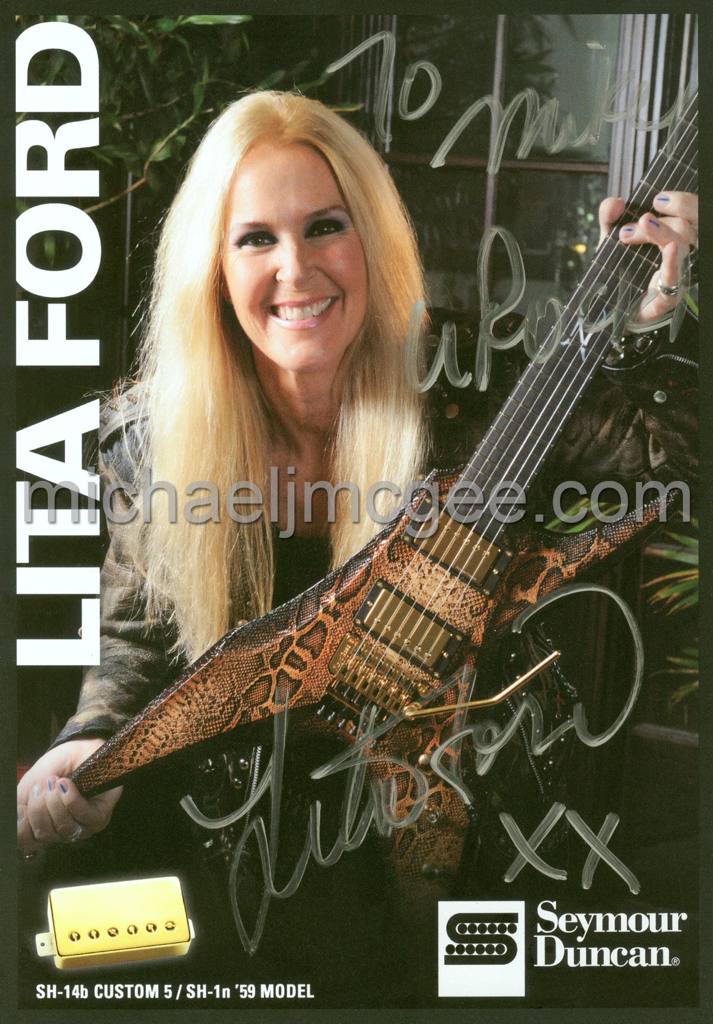Lita Ford / michaeljmcgee.com