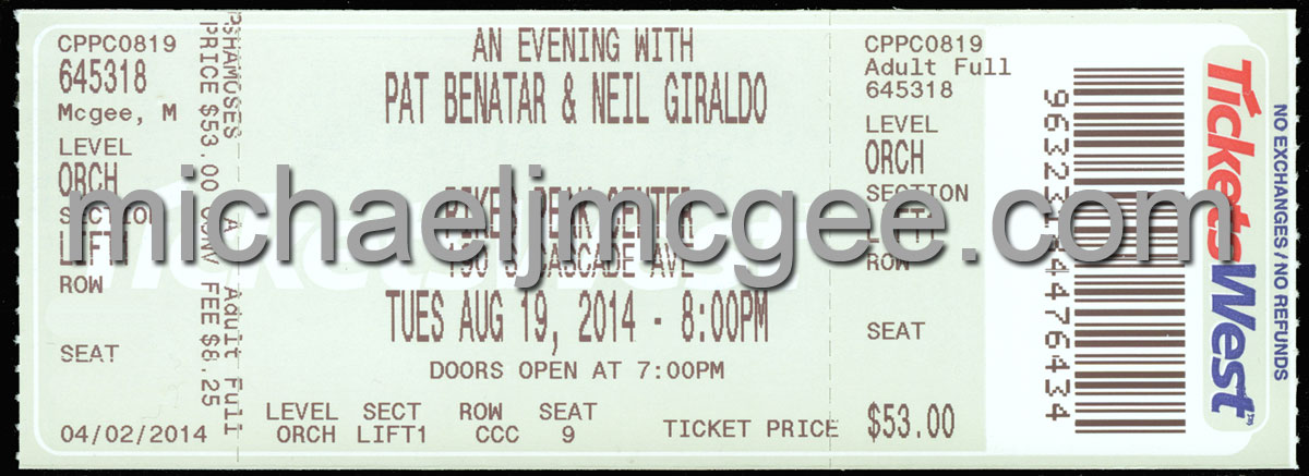 Neil Giraldo / michaeljmcgee.com
