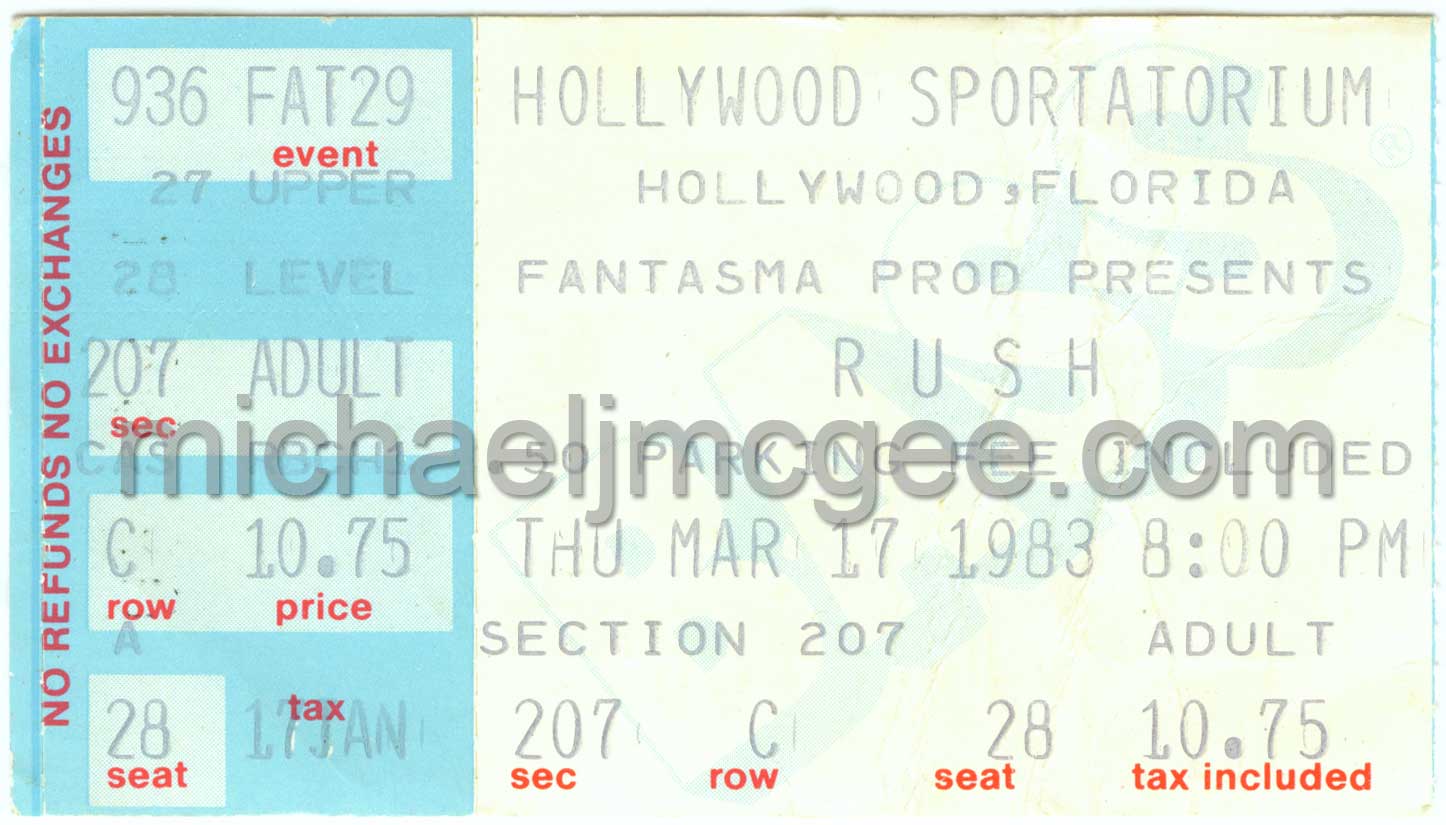 Neil Peart / michaeljmcgee.com