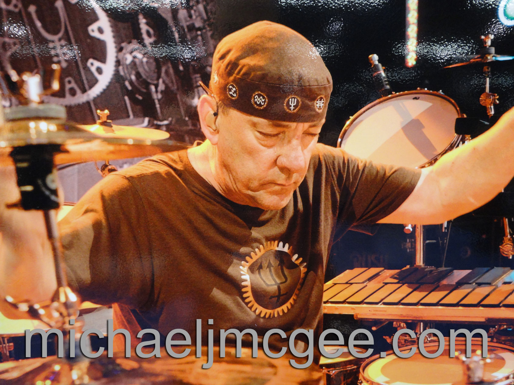 Neil Peart / michaeljmcgee.com