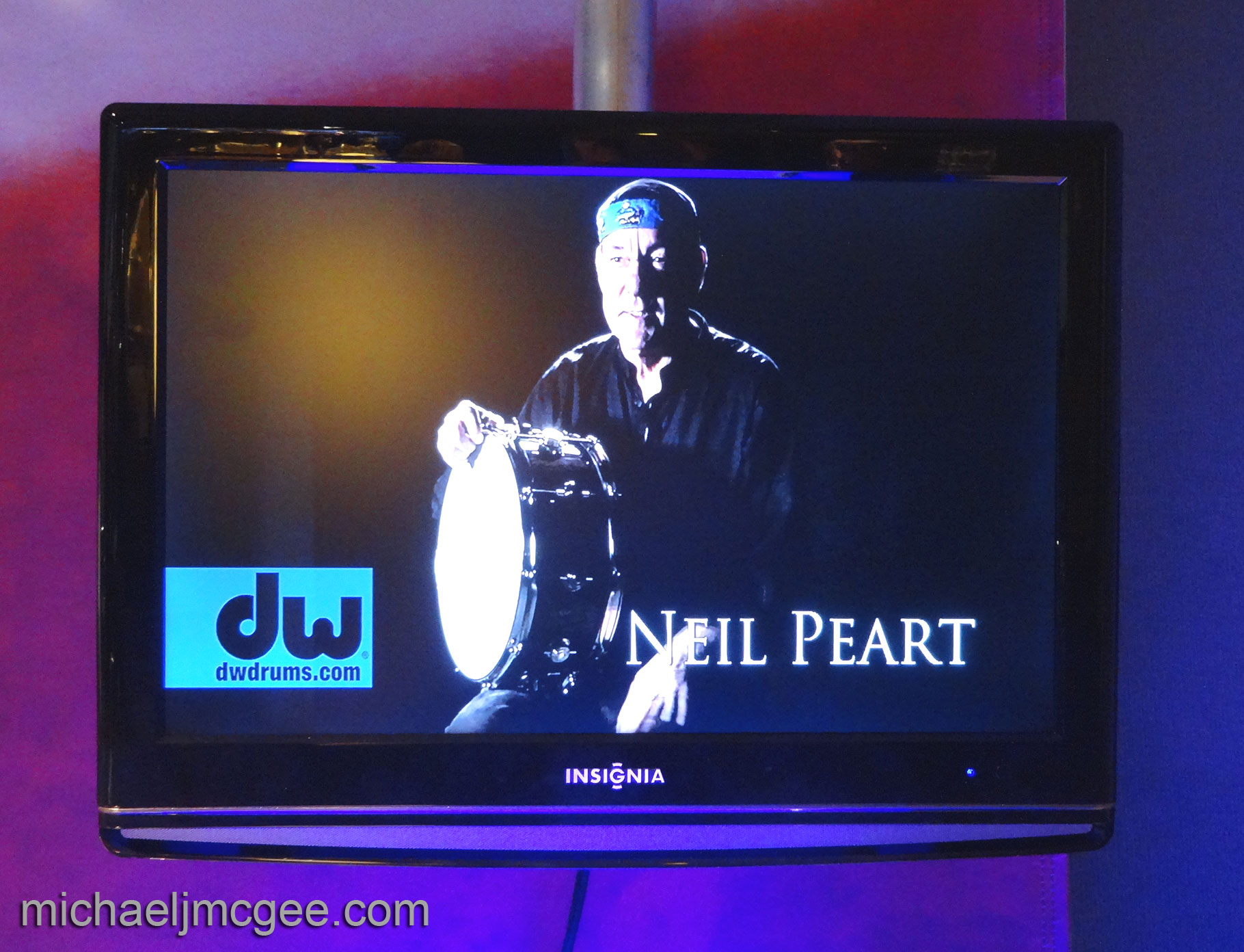 Neil Peart / michaeljmcgee.com