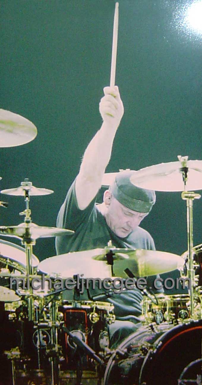Neil Peart / michaeljmcgee.com