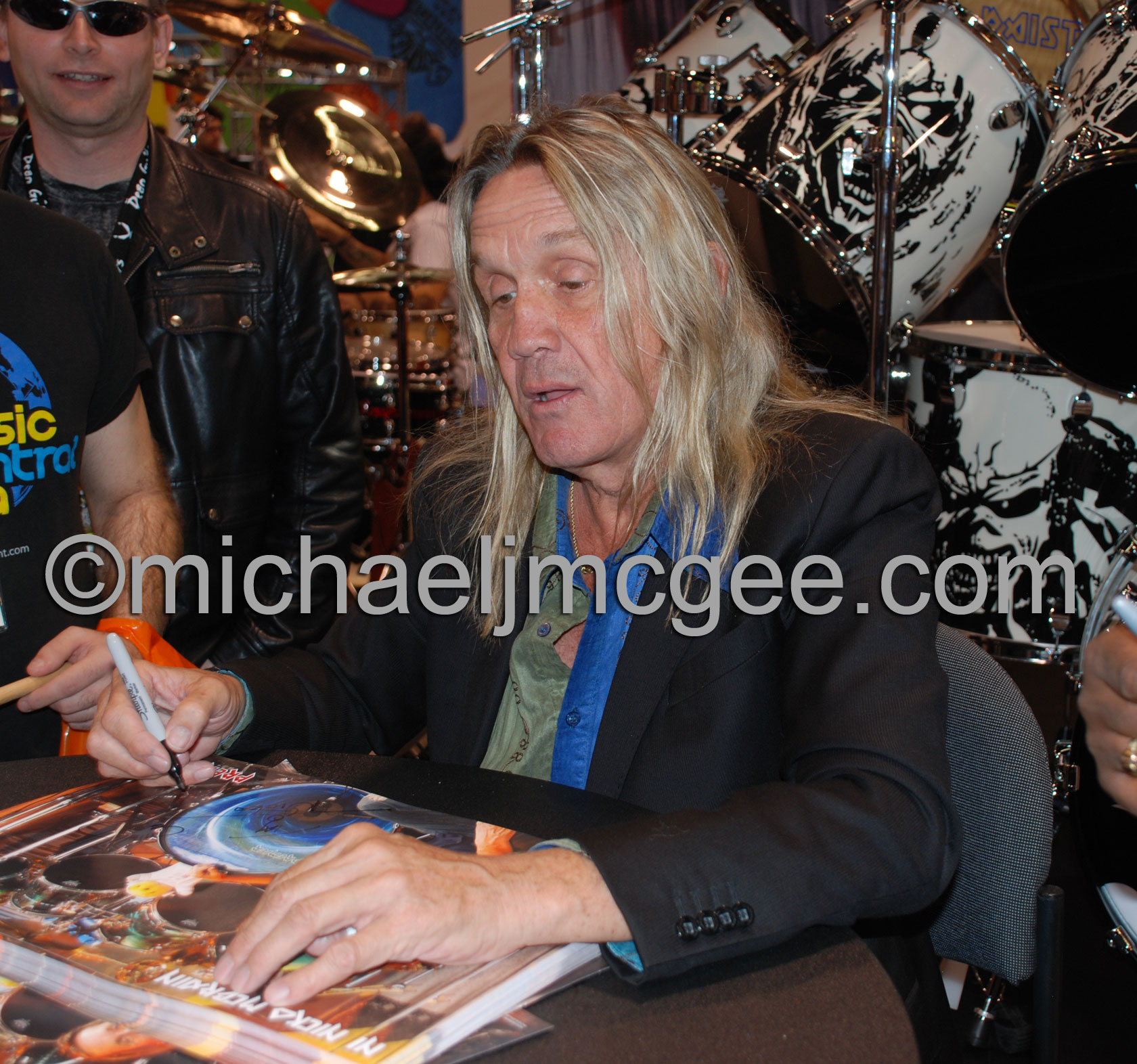 Nicko McBrain / michaeljmcgee.com