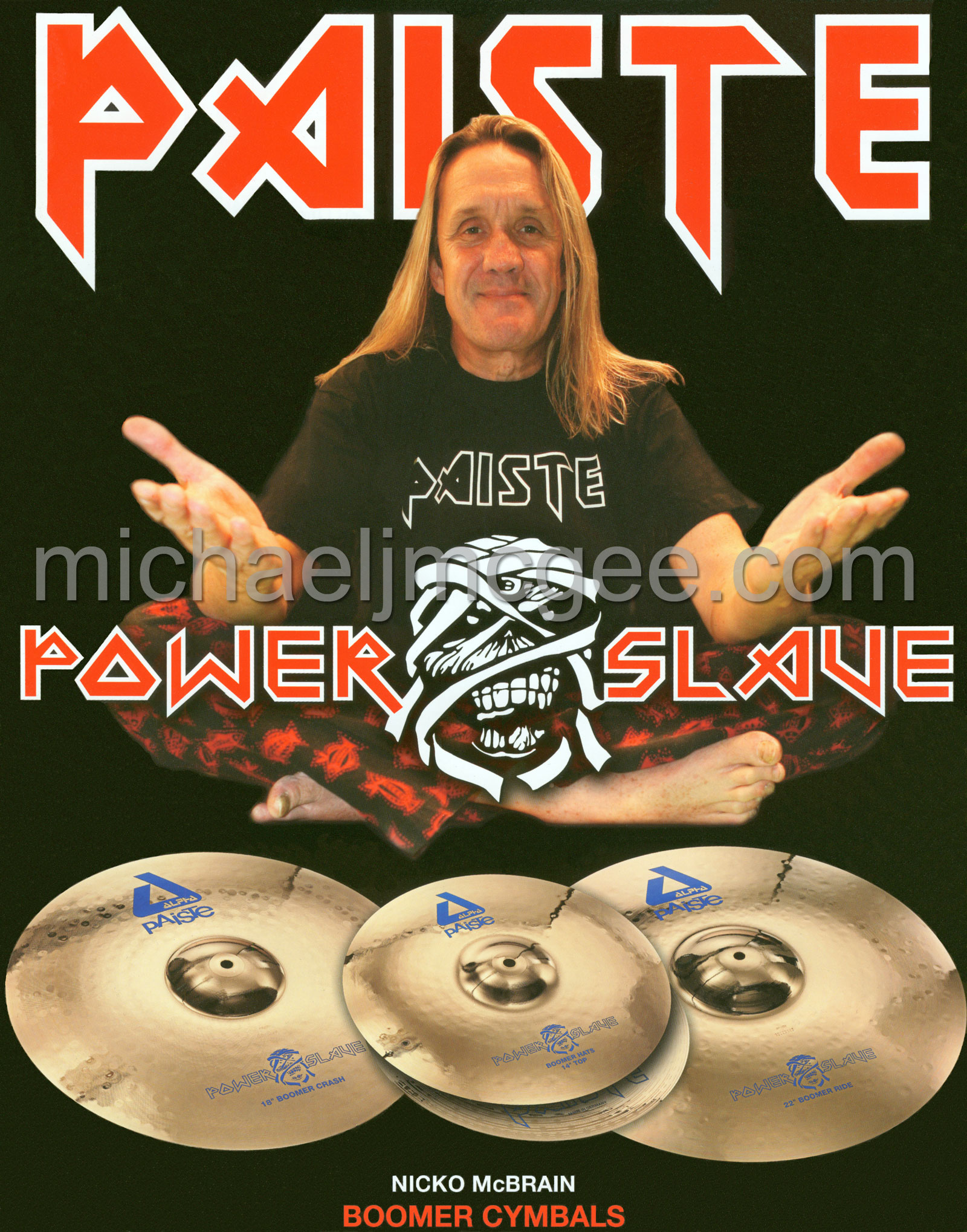 Nicko McBrain / michaeljmcgee.com