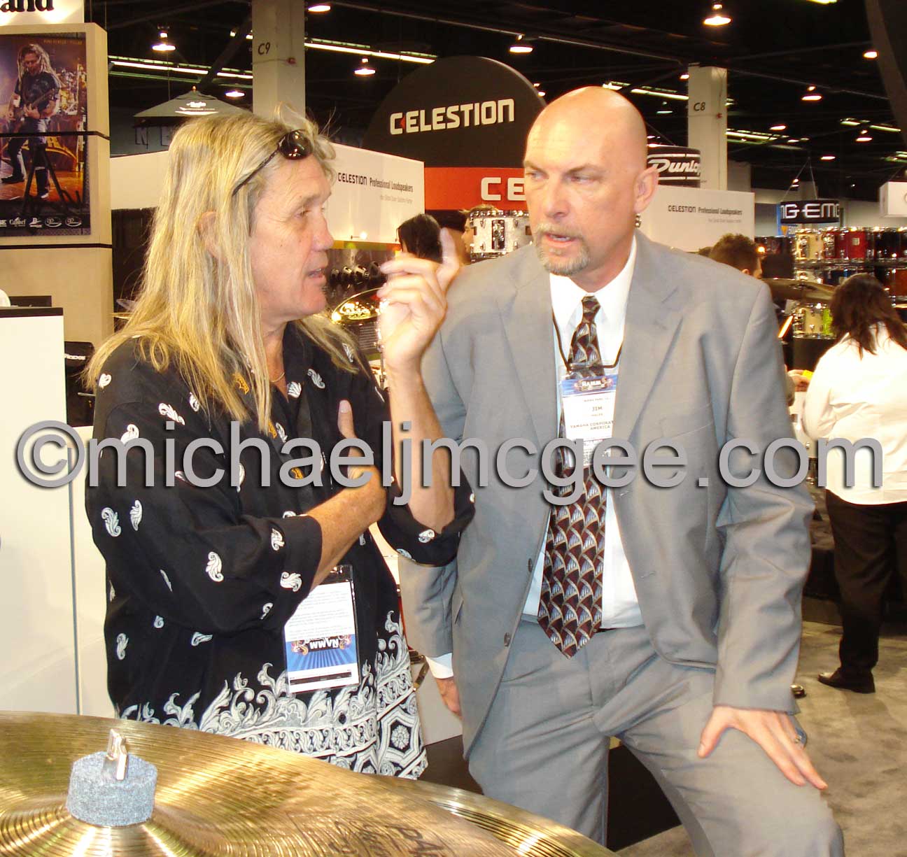 Nicko McBrain / michaeljmcgee.com