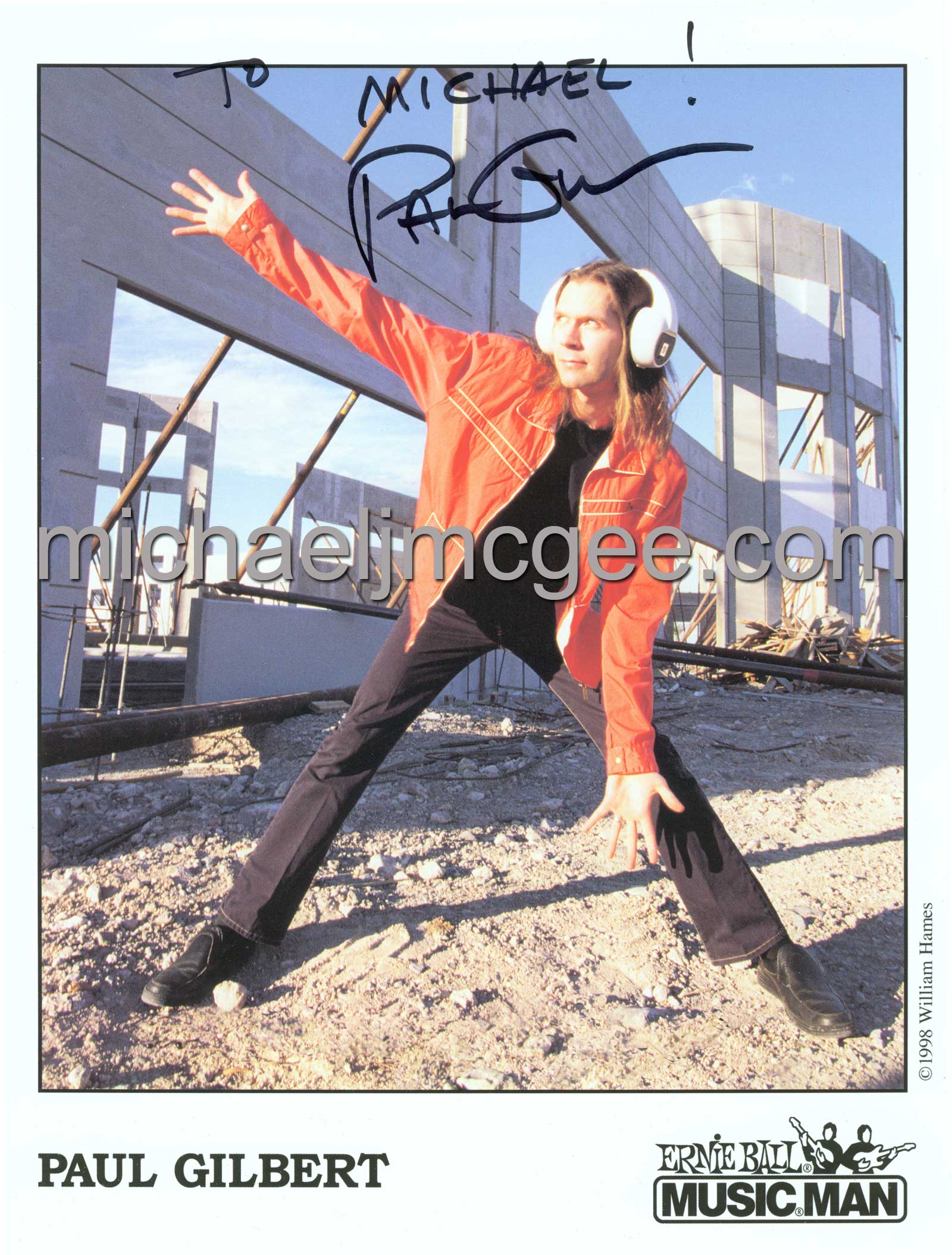 Paul Gilbert / michaeljmcgee.com