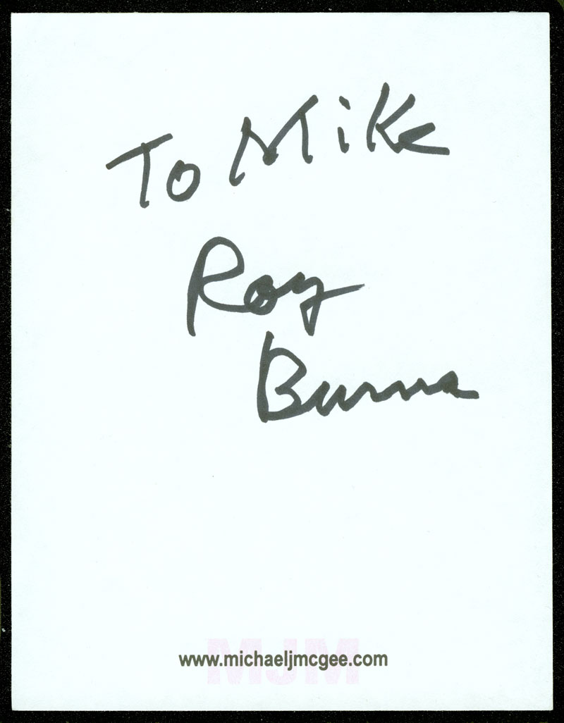 Roy Burns / michaeljmcgee.com