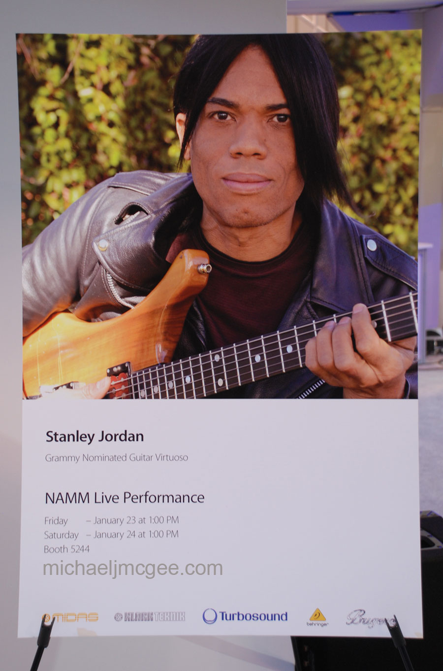 Stanley Jordan / michaeljmcgee.com