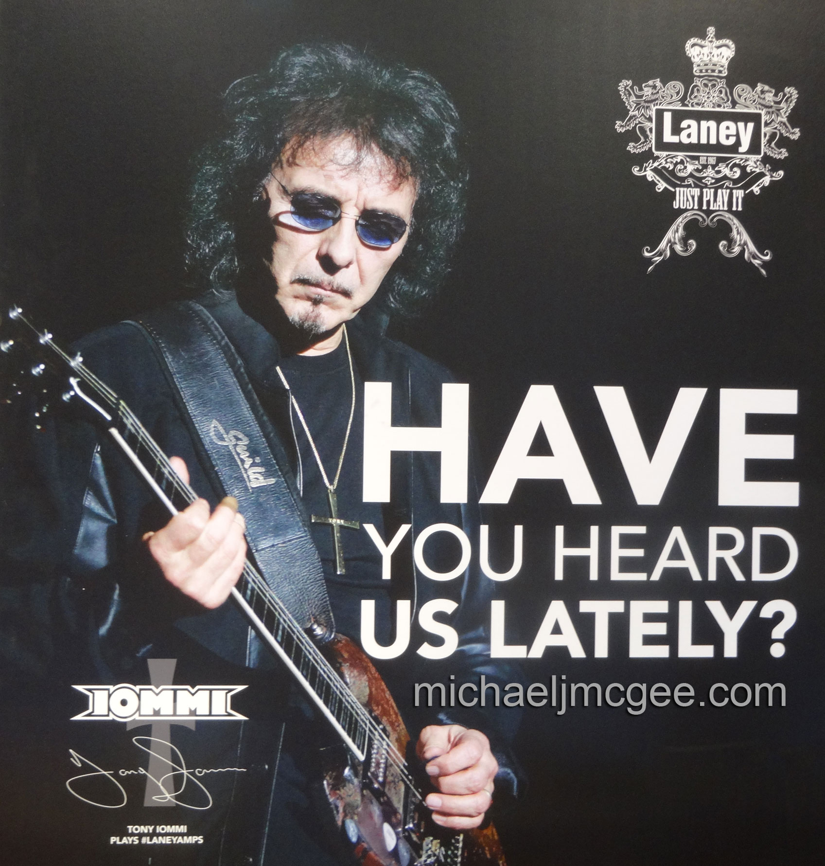 Tony Iommi / michaeljmcgee.com