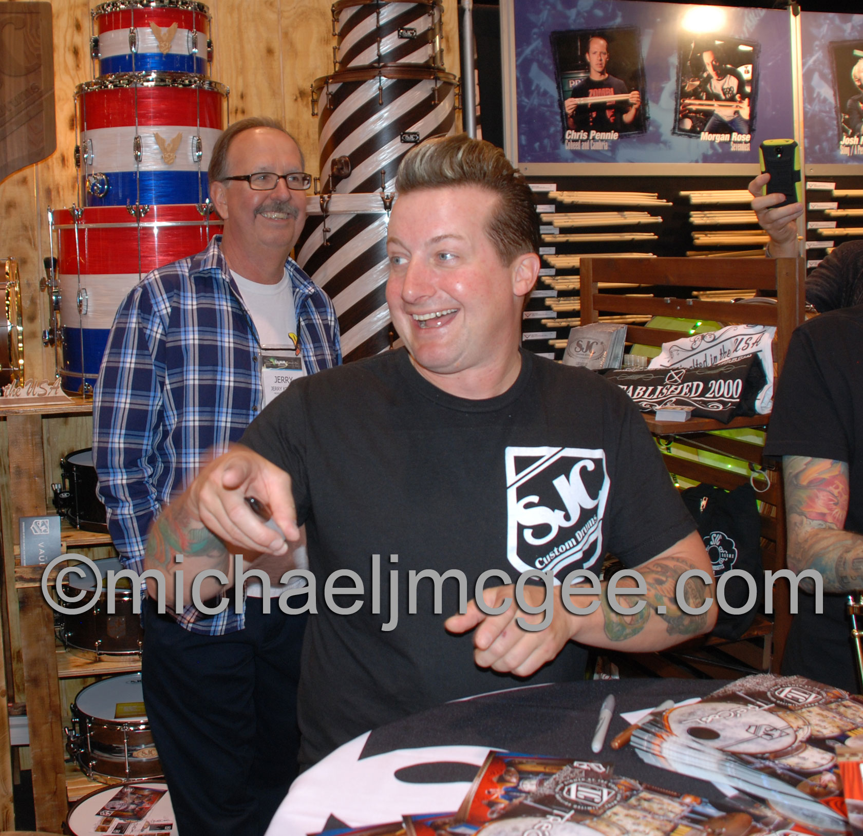 Tre Cool / michaeljmcgee.com