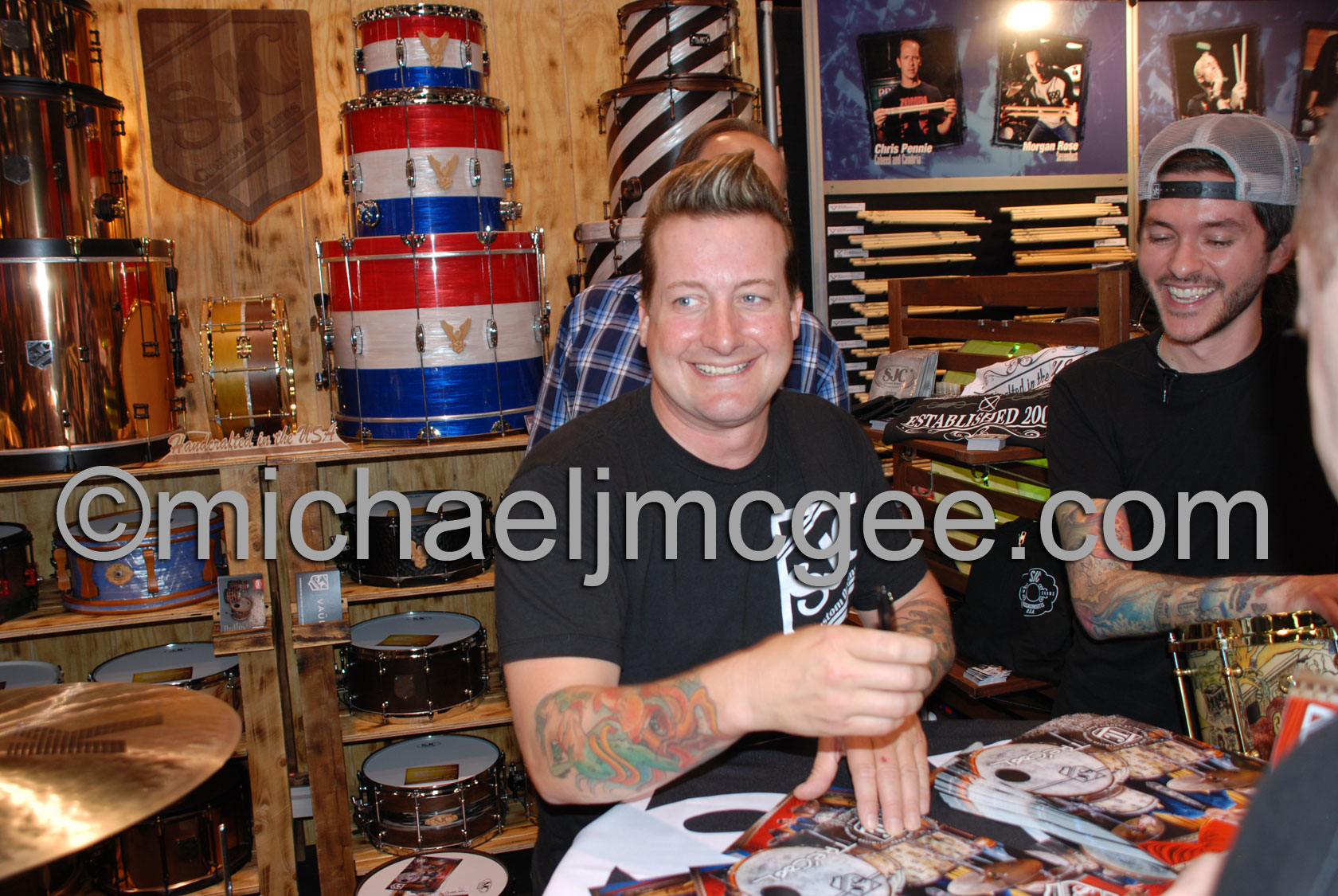 Tre Cool / michaeljmcgee.com
