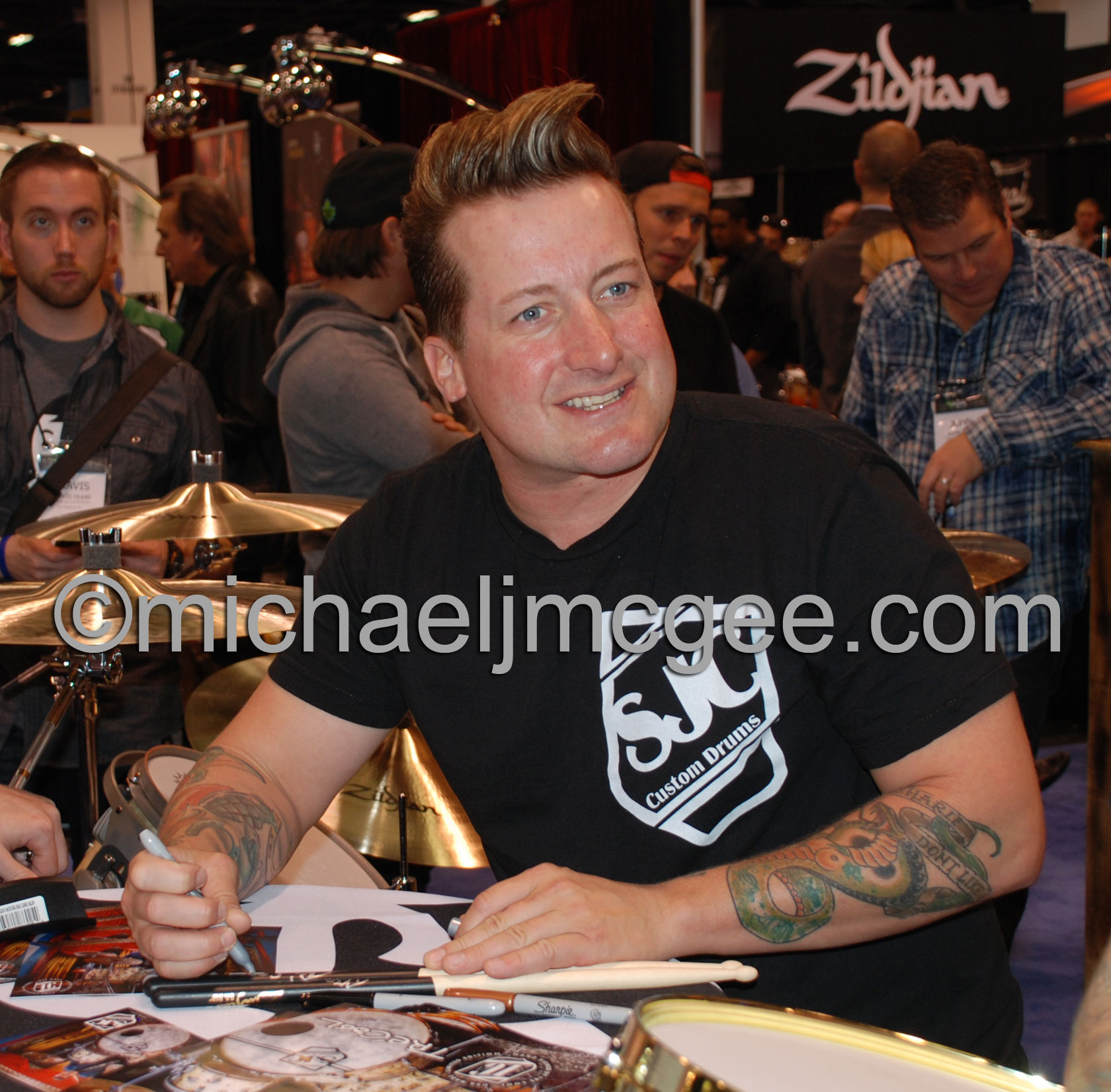 Tre Cool / michaeljmcgee.com