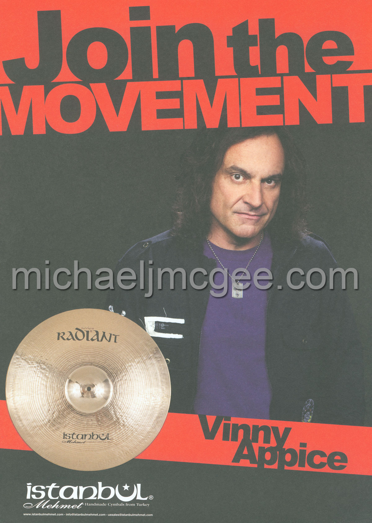 Vinnie Appice / michaeljmcgee.com 