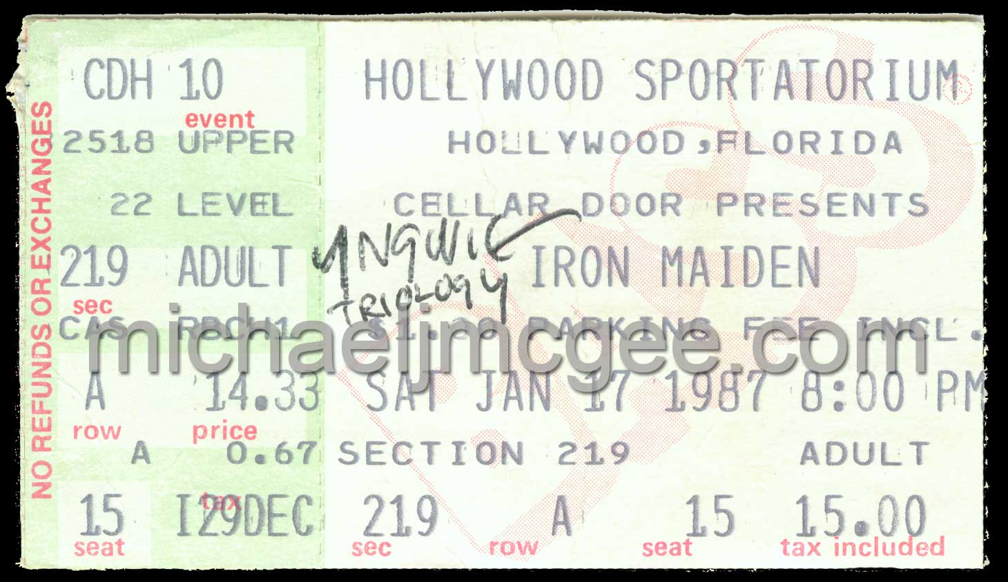 Yngwie J. Malmsteen / michaeljmcgee.com