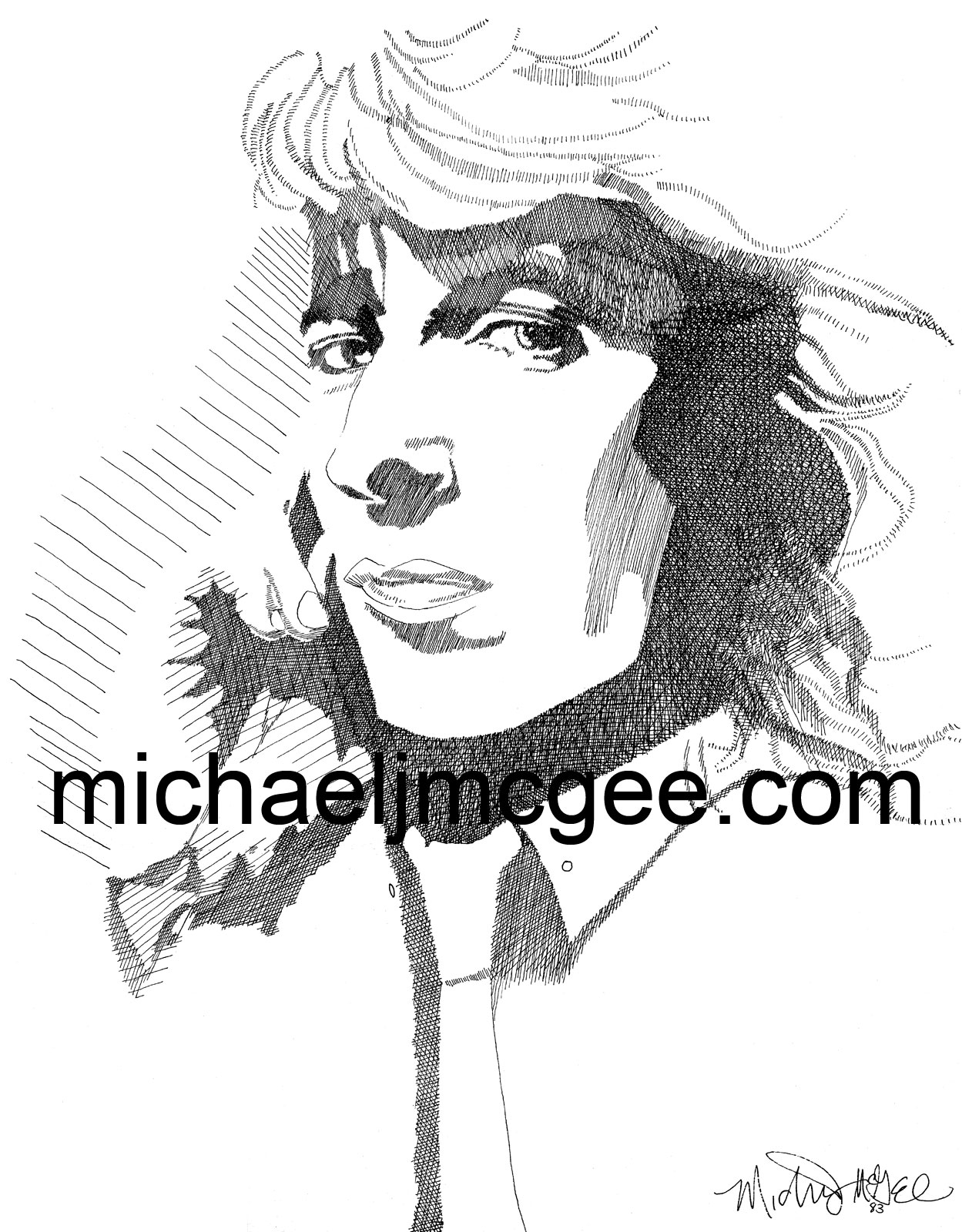 Bill Wyman / MJM Artworks / michaeljmcgee.com