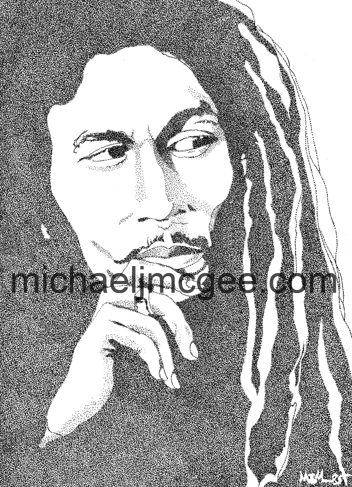 Bob Marley / MJM Artworks / michaeljmcgee.com