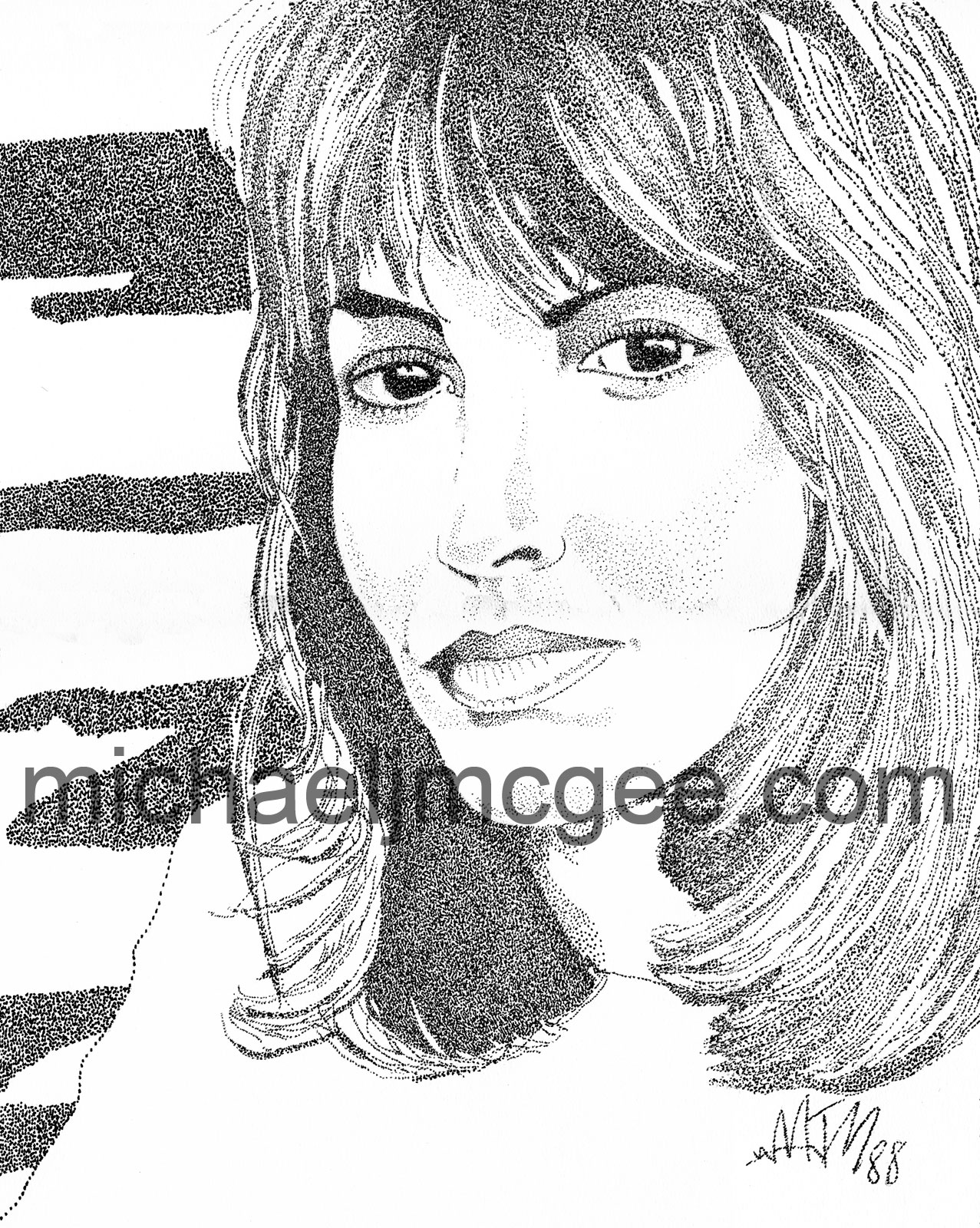 Jaclyn Smith / MJM Artworks / michaeljmcgee.com