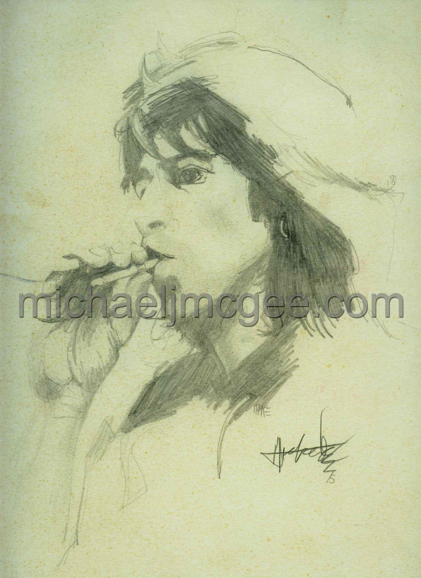 Keith Richards / MJM Artworks / michaeljmcgee.com