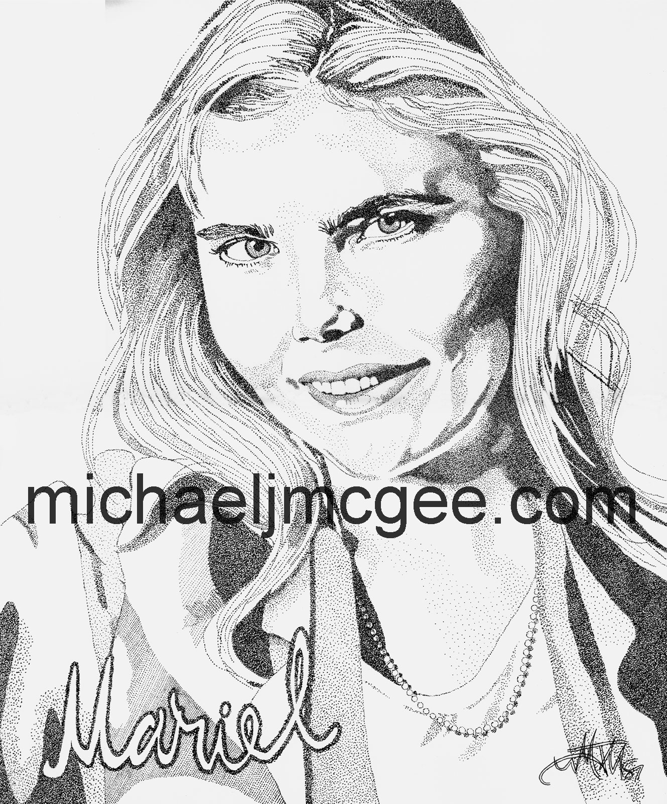 Mariel Hemingway / MJM Artworks / michaeljmcgee.com