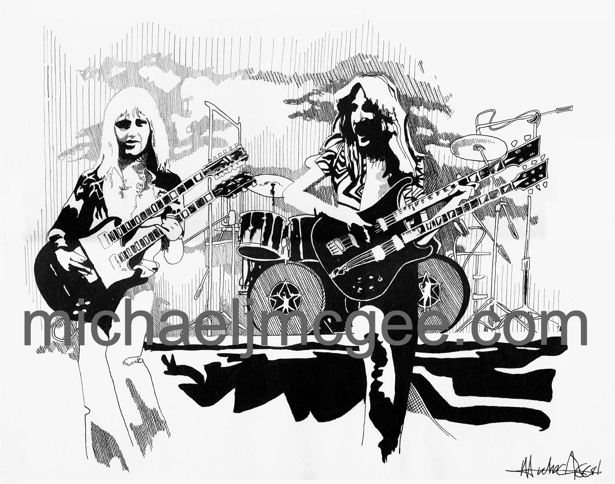 Rush / MJM Artworks / michaeljmcgee.com