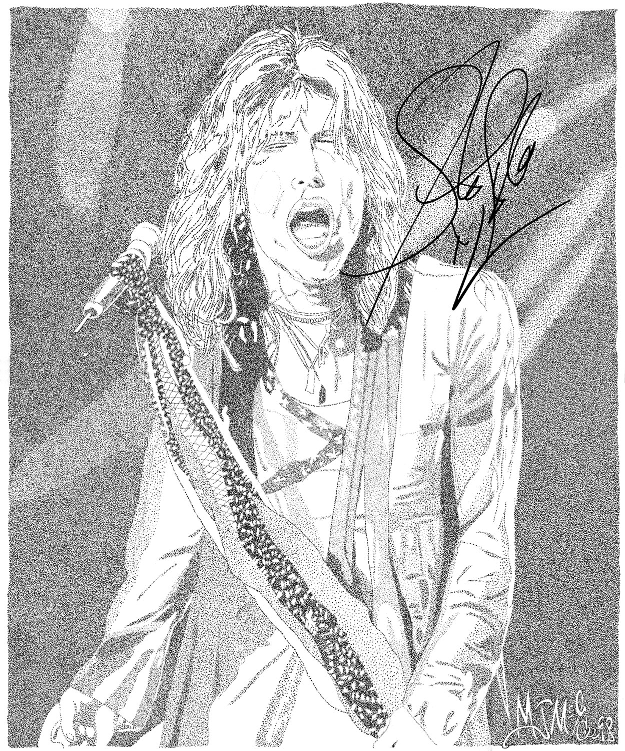 Steven Tyler / MJM Artworks / michaeljmcgee.com