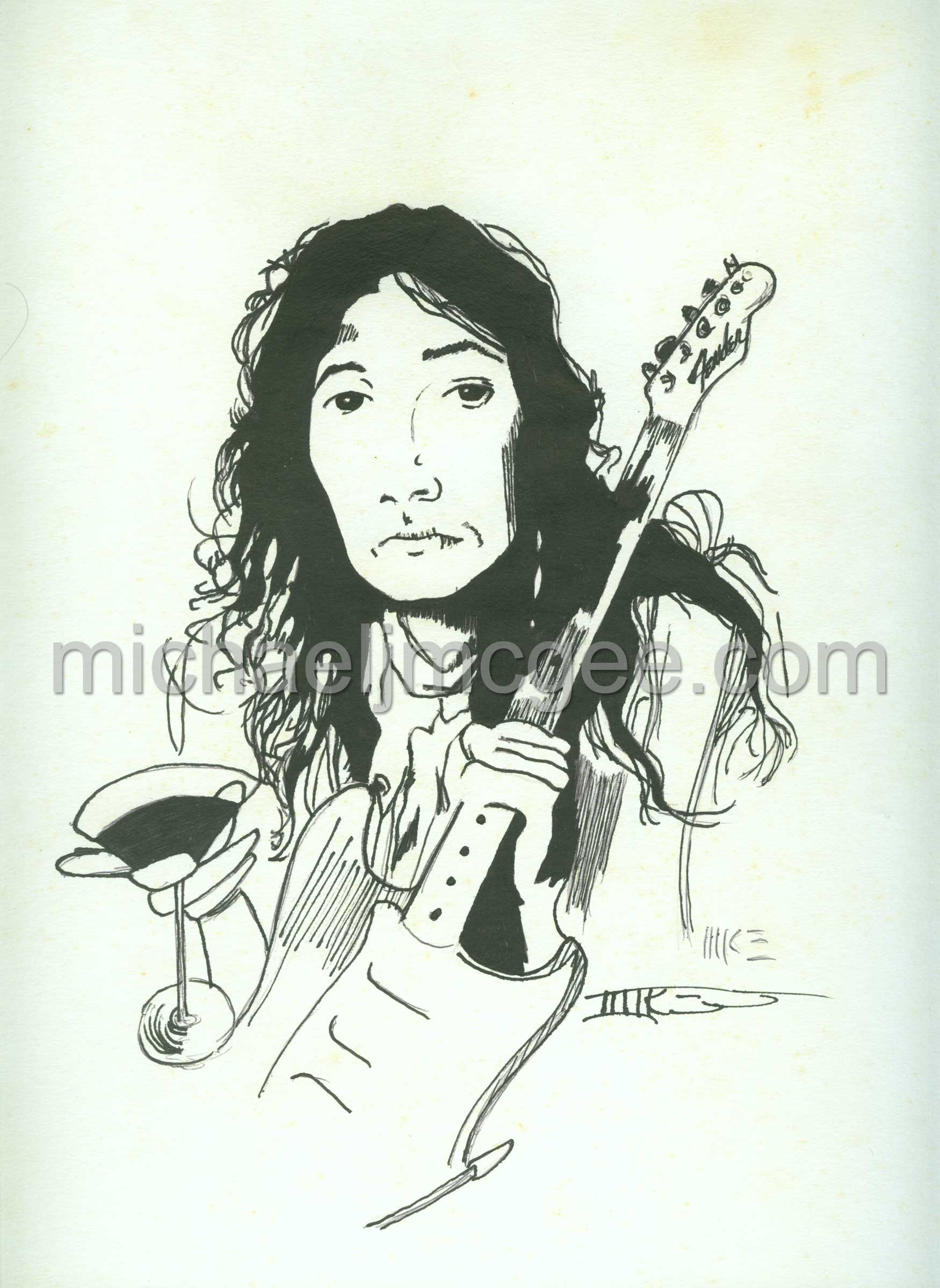 Tommy Bolin / MJM Artworks / michaeljmcgee.com