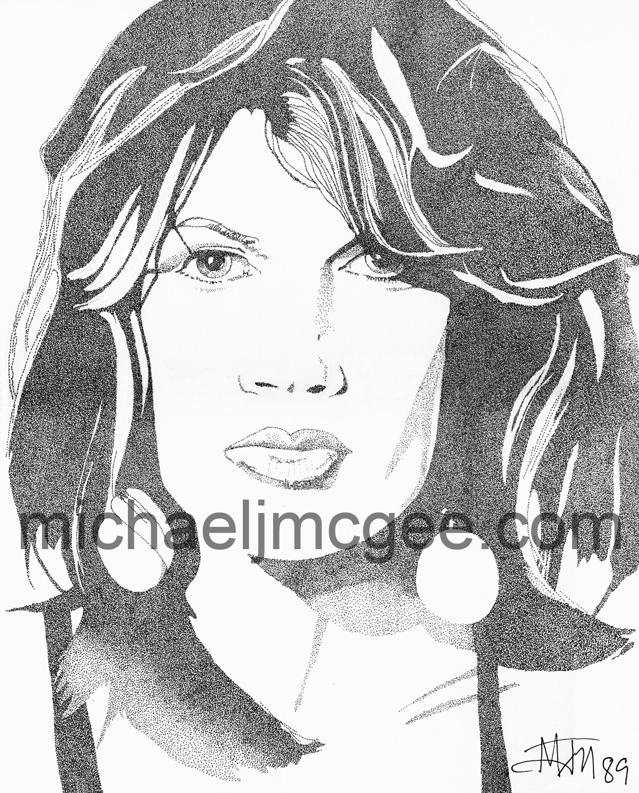 Vanessa Williams / MJM Artworks / michaeljmcgee.com