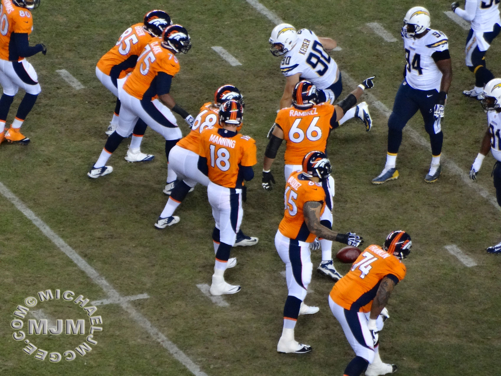 Chargers @ Broncos 12/12/13 - michaeljmcgee.com