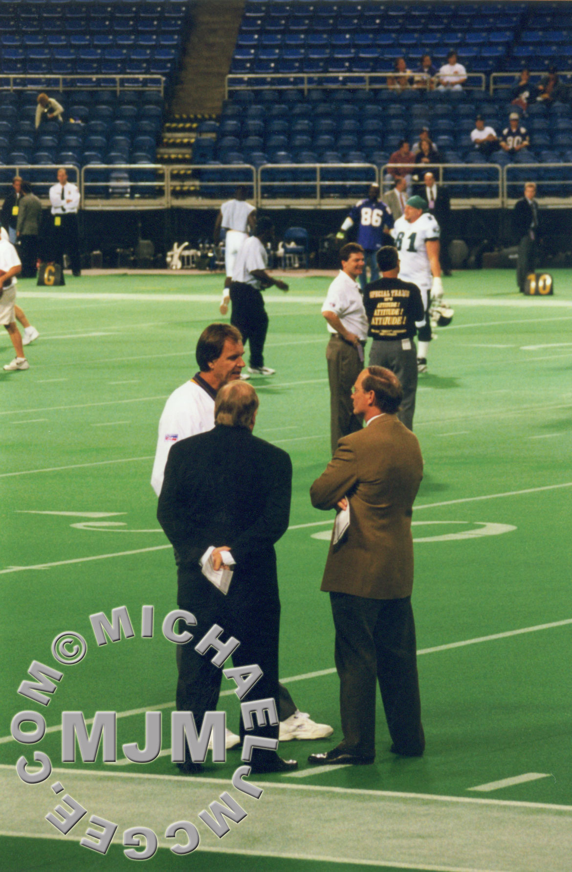 Billick, Verne Jundquist & Pat Haden