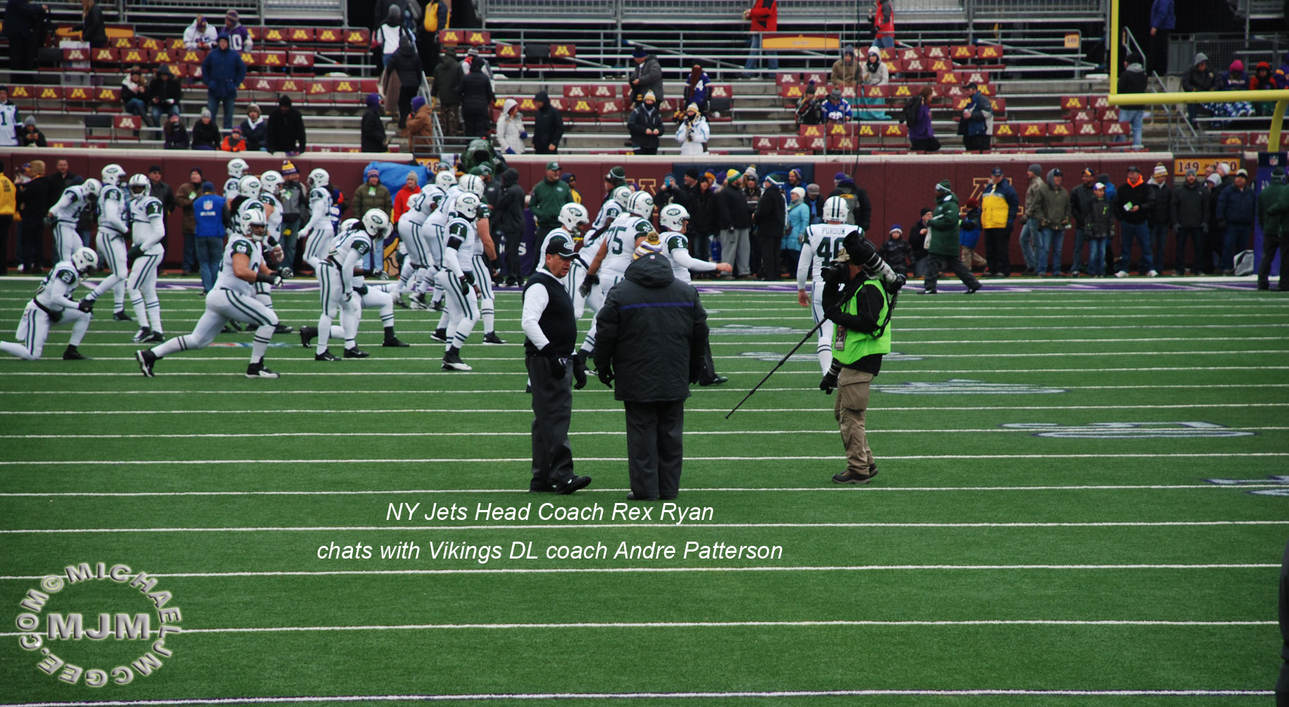 Jets @ Vikings 12/7/2014 / michaeljmcgee.com
